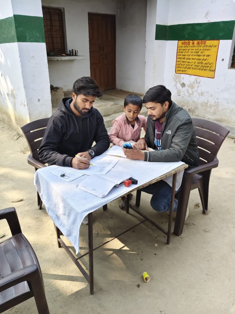 निपुण असेसमेंट परीक्षा में उत्साहित दिखे विद्यार्थी