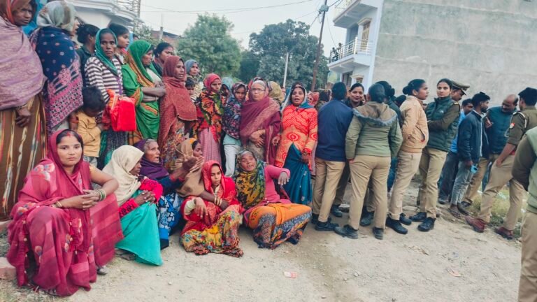 अश्वासन के बाद माने परिवारजन शव का किया अंतिम संस्कार