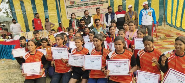 ग्रामीण खेल कूद प्रतियोगिता का हुआ भव्य आयोजन