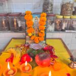 IMG 20251018 WA0281 आयोजित हुई भगवान धन्वंतरि की पूजा