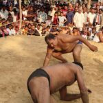 IMG20251019153426 दंगल में पहलवानों ने दिखाए दांव पेंच, विकास सिंह बने दंगल केसरी