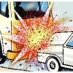 01 04 2023 kurukshetra news two died incollision between a car and a truck 23373063 बंदर को बचाने में पलटा ई रिक्शा चालक की हालत गंभीर