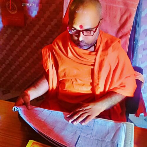 FB IMG 1762918763711 श्री राम मंदिर शिखर ध्वज समारोह में शामिल होंगे स्वामी दिव्यानंद गिरि