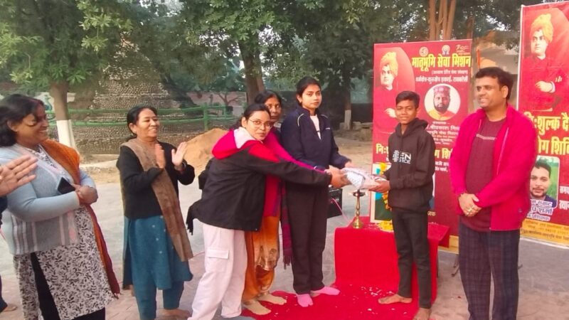 बच्चों में शिक्षा, वैज्ञानिक दृष्टि और संस्कार ही समृद्ध भारत की वास्तविक नींव : प्रदीप पांडेय