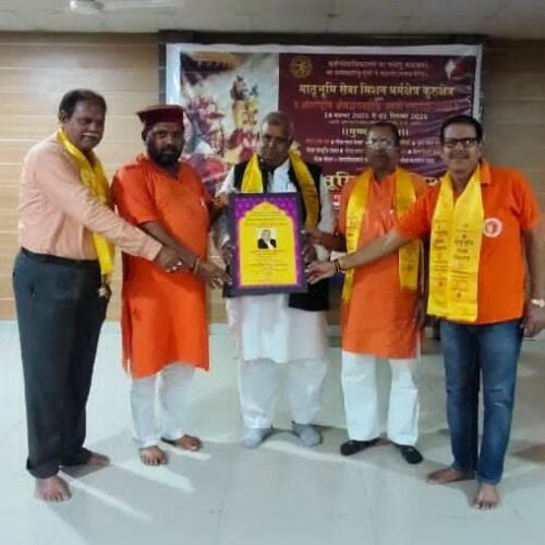 IMG 20251119 WA0216 धर्मक्षेत्र कुरुक्षेत्र में रायबरेली के महेंद्र अग्रवाल का भव्य सम्मान