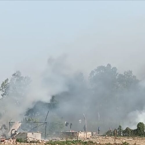 IMG 20251113 164854 पटाखा फैक्टरी में भीषण विस्फोट कई घंटे गूंजते रहे धमाके, दो मरे