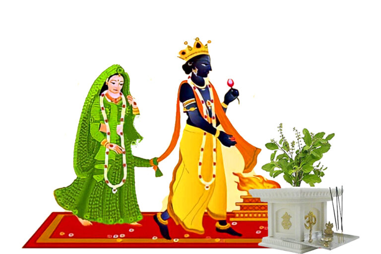 Tulasi Vivah 768x512 1 कार्तिक पूर्णिमा पर इस पौधे की पूजा अर्चना करने से घर में आती है सुख समृद्धि