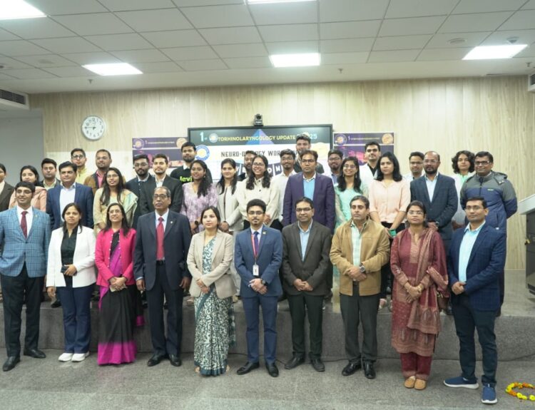 IMG 20251201 WA0210 एम्स रायबरेली ईएनटी विभाग में राष्ट्रीय कार्यशाला आयोजित