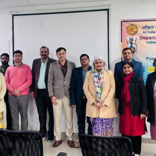 IMG 20251229 WA0210 एम्स रायबरेली मे बाल शल्य चिकित्सा दिवस मनाया गया