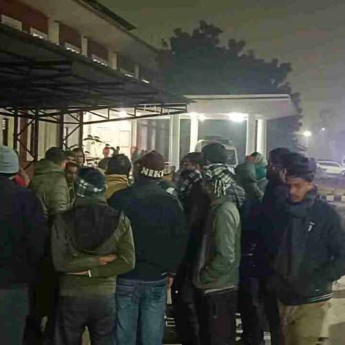 compressed image2025 12 18 21 43 02.926896 क्रेन के सामान की चपेट में आकर आरेडिका में वाहन चालक की मौत