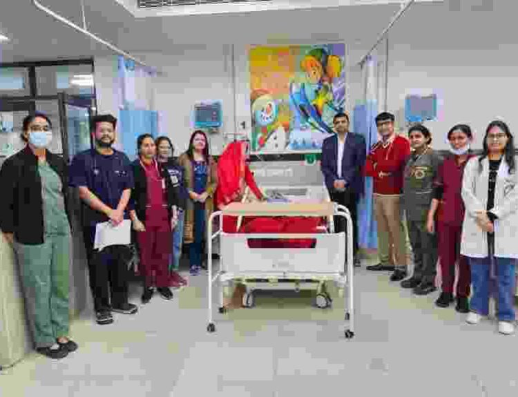 compressed image2026 01 29 18 45 04.776145 एम्स रायबरेली ने चार महीने की बच्ची को दिया जीवनदान- आनुवंशिक बीमारी “स्पाइनल मस्कुलर एट्रोफी” का किया इलाज