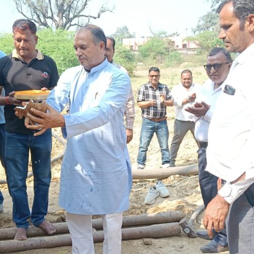 IMG 20260224 WA0144 नए नलकूप का शुभारंभ, पेयजल संकट होगा दूर