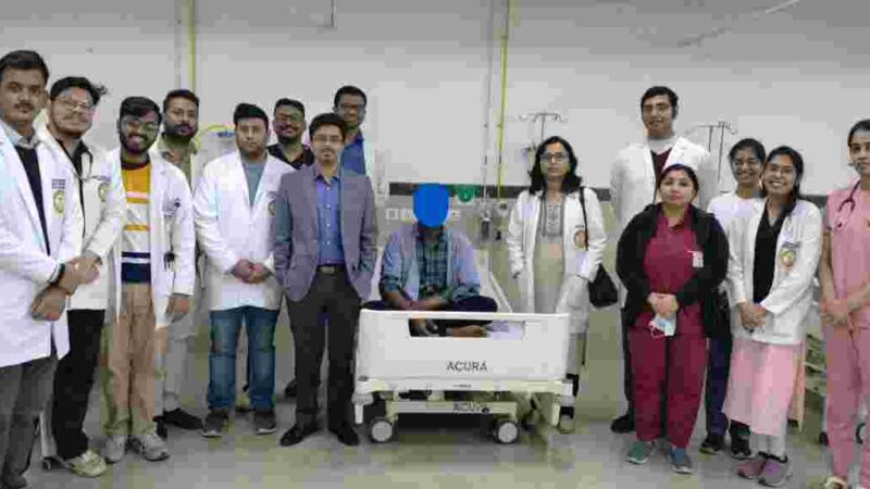 एम्स, रायबरेली ने एंडोस्कोपी और कोब्लेशन टेक्नोलॉजी से एक जटिल नेज़ोफेरिंजियल ट्यूमर को बिना किसी बाहरी निशान से पूरी तरह हटाया