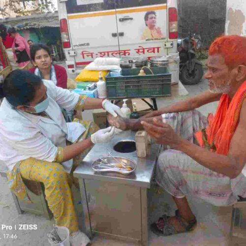 compressed image2026 02 27 18 18 42.929925 कुष्ठ रोगियों कि सेवा सबसे बड़ी सेवा - सेवा भारती