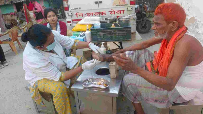 कुष्ठ रोगियों कि सेवा सबसे बड़ी सेवा – सेवा भारती