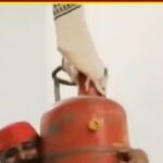 रायबरेली में सपा नेता का अनोखा प्रदर्शन, गैस सिलिंडर की ‘आत्महत्या’ पर बनाई वीडियो