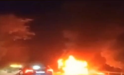 Screenshot 20260325 222119 रायबरेली में चलती बस में लगी भीषण आग, सभी यात्री सुरक्षित बचे