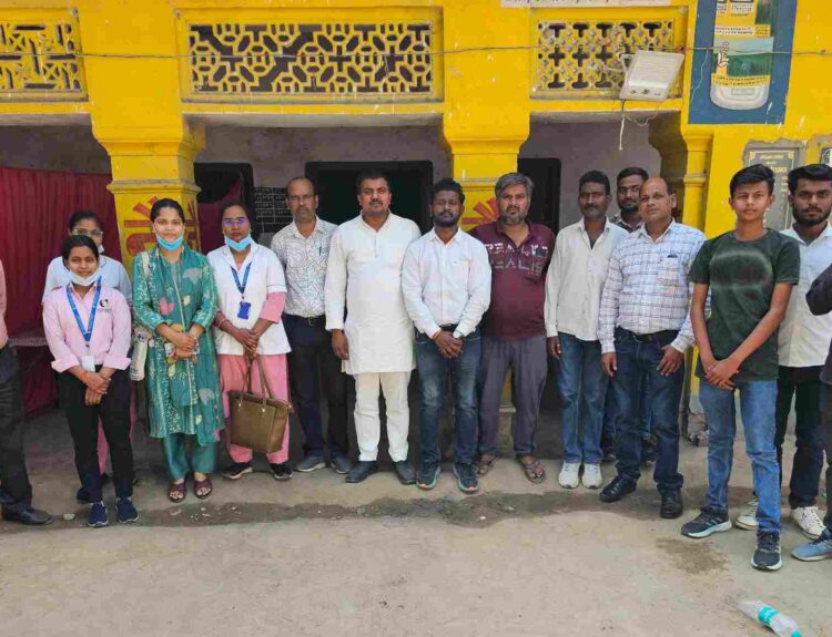 compressed image2026 03 18 17 43 51.287843 स्वास्थ्य शिविर में मरीजों ने कराया निशुल्क उपचार