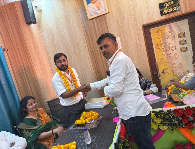 IMG 20260425 WA0189 ग्रामीण सत्ता पंचायती राज संगठन के प्रदेश महासचिव बने प्रधान अखिलेश