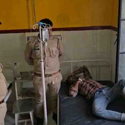 compressed image2026 04 26 08 43 02.111979 रायबरेली में 50 हजार रुपये के इनामी बदमाश से पुलिस की मुठभेड़, एक घायल