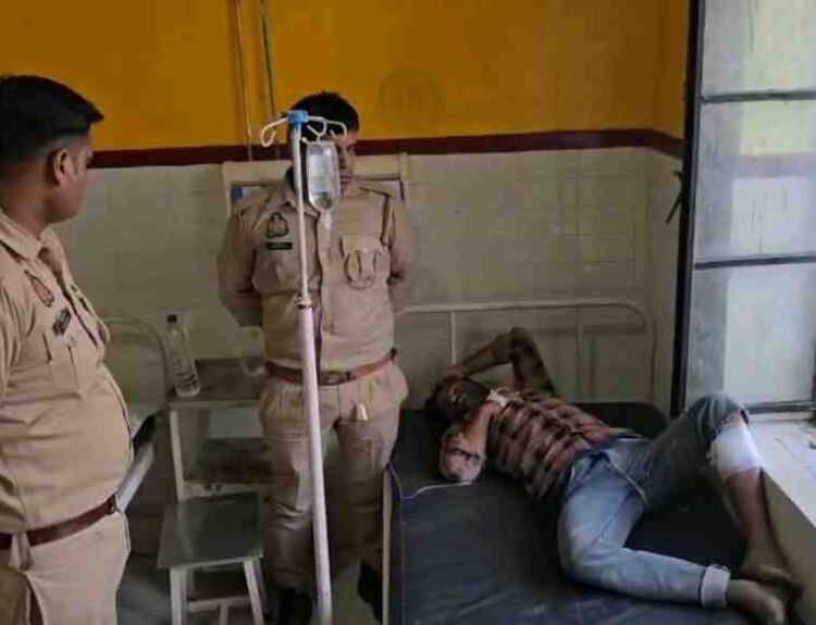 compressed image2026 04 26 08 43 02.111979 रायबरेली में 50 हजार रुपये के इनामी बदमाश से पुलिस की मुठभेड़, एक घायल