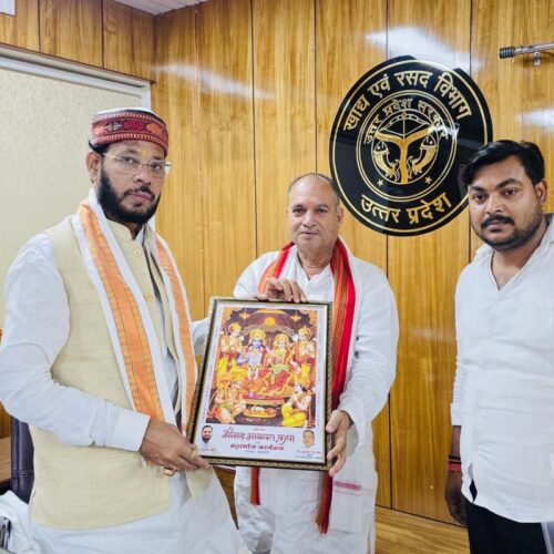 IMG 20260602 WA0159 कैबिनेट मंत्री से मिले नगर पंचायत अध्यक्ष, डलमऊ के विकास कार्यों को लेकर सौंपा प्रस्ताव