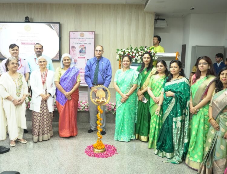 IMG 20260904 WA0215 एम्स में प्रसूति एवं स्त्री रोग विभाग का चौथा स्थापना दिवस मनाया